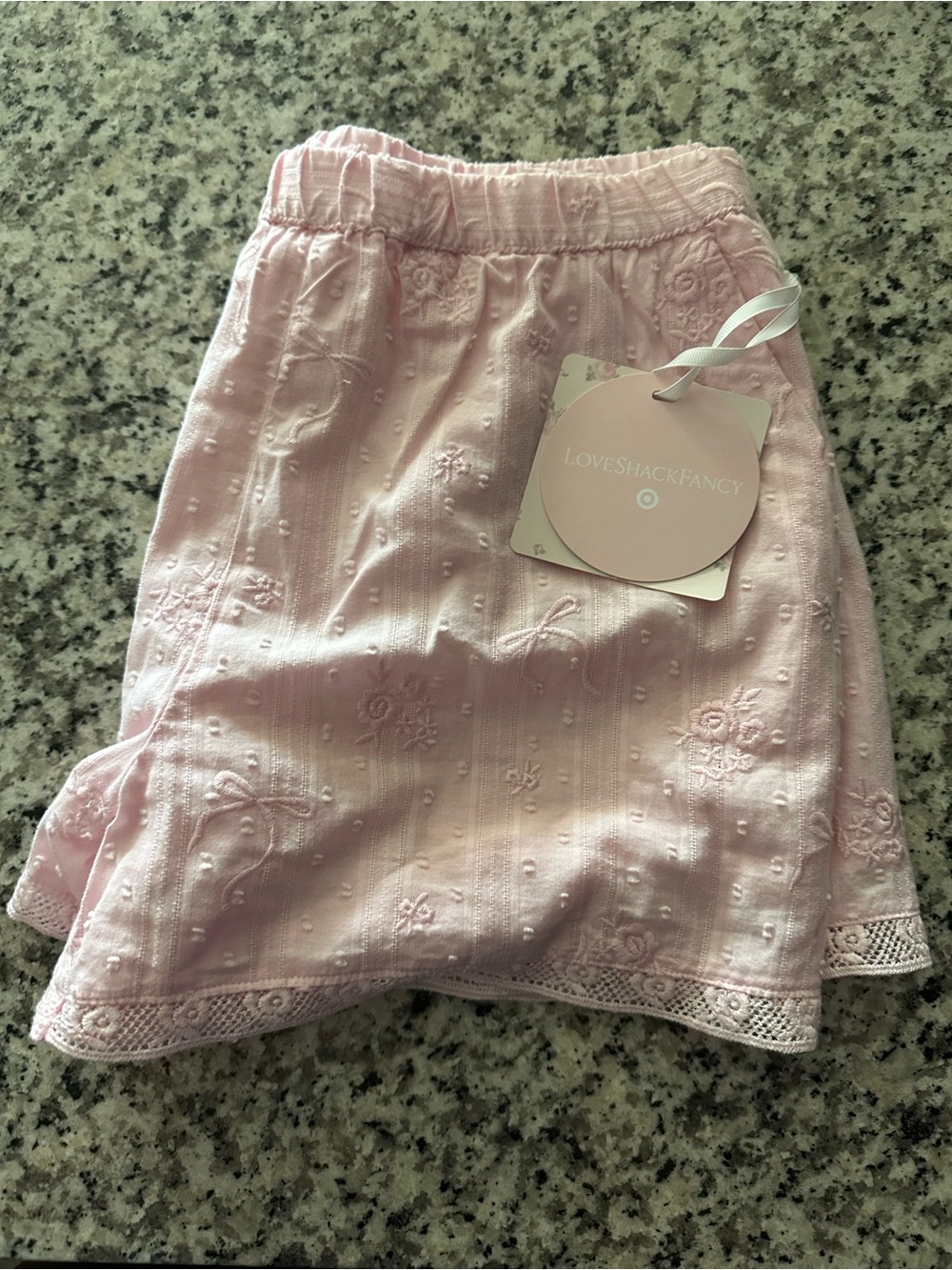 LoveShackFancy x Target Shorts